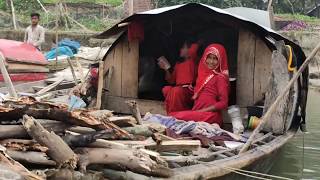 জীবন যাদের নৌকার জোয়ার - ভাটার ছন্দে ।। ভাসমান বেদে সম্প্রদায় ও নৌকার ঘরবাড়ি ।।