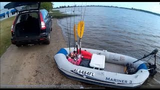 Intex Mariner 3 Inflatable Boat - Setup Process + (Surprise ending!)