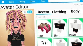 MAKING LIL PUMP A ROBLOX ACCOUNT