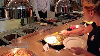 Breakfast at the Mardan Palace Hotel, завтрак в Мардан Палас, обзор Мардан Палас Титаник