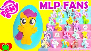 My Little Pony Scootaloo Play Doh Surprise Egg with Cutie Mark Crusaders