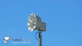 Rockford, IL T-135 Tornado Siren Test (Tue Sep 4 2018 10am)