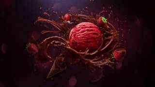 Ice cream - CGI/Retouching making of by Dmitriy Glazyrin
