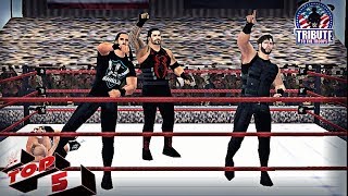 Top 5 TRIBUTE TO THE TROOPS Moments 2017|SvR11 PSP|BK WWE
