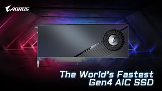 The World's Fastest Gen4 AIC SSD｜AORUS Gen4 Solutions