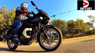 2018 Pulsar 220F Black Pack Edition First Ride Review #Bikes@Dinos