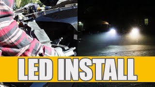 Replace 2016-2018 Dodge Ram 1500 High Low Beam Headlights w/ LED Bulbs