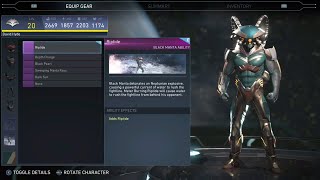 Injustice 2 - Black Manta  All Unlockable Abilities