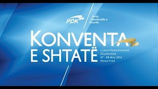 Konventa e shtatë e PDK-së ꟾ Live Stream HD