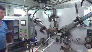 Tomato hook making machine, greenhouse hook making machine
