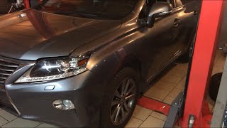 Как поменять масло Lexus RX 350