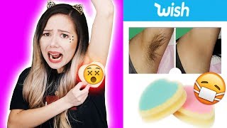 Komische WISH Produkte TESTEN! (eklig)