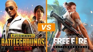 Free Fire VS PUBG Mobile - Ultra Graphics Game Comparison [HyperGaming]