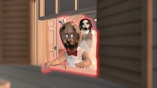 Ice Scream 2 Vs Granny mod - funny Experiments Mod in Ice Scream 2