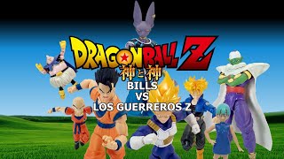 BILLS ? LOS GUERREROS Z ? | STOP MOTION | DBZ S.H Figuarts | La Batalla de los Dioses | Audio Latino