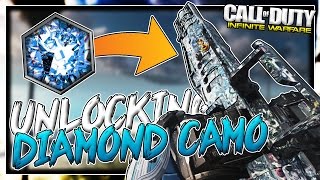 UNLOCKING DIAMOND CAMO on TITAN! [Infinite Warfare Road To Black Sky Camo]