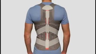 3D обзор грудо-поясничного корсета-реклинатора Dorso Direxa Posture