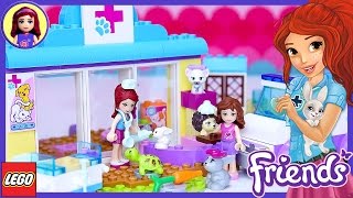 Lego Friends Juniors Mia's Vet Clinic Build Review Silly Play - Kids Toys