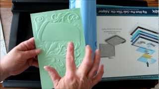 How To Use Spellbinders 3D M-Bossabilities In The Big Shot PRO
