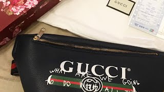 Gucci Coco Capitàn belt bag UNBOXING (No voice) | Lem Stefan