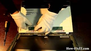 HP ProBook 4540s screen replacement, замена матрицы ноутбука