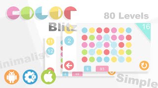 Color Blitz (Puzzle Match-3) - Construct 2 Game Template CAPX