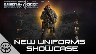 All New Uniforms Showcase! | Operation Red Crow - Rainbow Six Siege