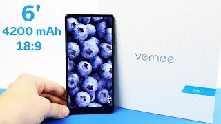 Vernee Mix 2 БЕЗРАМОЧНЫЙ СМАРТФОН с экраном 6 дюймов 18:9 FHD+ НЕПЛОХАЯ ПОПЫТКА