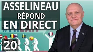 François Asselineau répond aux questions des internautes sur YouTube - 24/01/2018