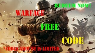 Warface Awesome Free Code! 12 Res Coins + 11 Christmas Nades + 10 Mines And More!