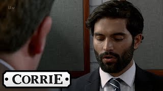 Coronation Street - Imran Reads Out Duncan's Incriminating Statement Against Sally
