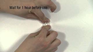 How to apply and remove 3M Command Strips Mini Hooks