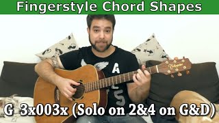22 Easy Chord Shapes Especially for Fingerstyle - Guitar Lesson Tutorial w/ TAB