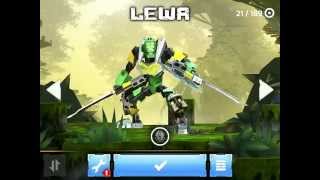 Lego Bionicle! Mask of Creation! LEWA! Уровень 1! Серия 22! Лего Бионикл!