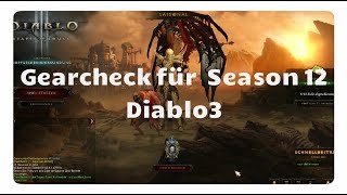 Diablo 3: Gearcheck für Season 12