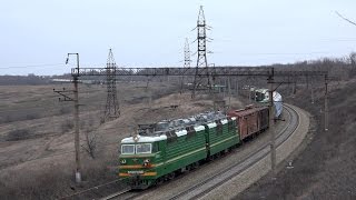 Электровозы ВЛ80С-1996, толкач ВЛ80Т-837 и встречный ВЛ80С-096