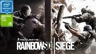 Rainbow Six Siege [PC] Test FPS Ultra with GTX 1050 Ti & Intel Pentium G4600