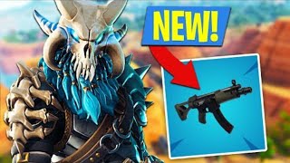 NEW SMG GUN GAMEPLAY (Fortnite Battle Royale)