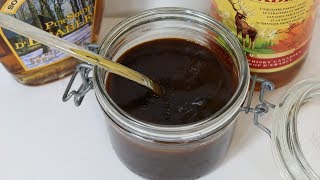 Sauce Barbecue aux épices fumées et whisky à l'érable