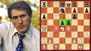 Шахматы. Фишер - Найдорф. КОМБИНАЦИОННАЯ БУРЯ в сицилианской защите!