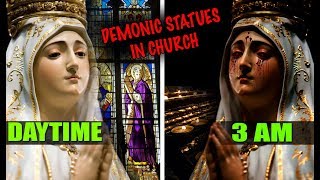 What I'm gonna show you... can't be unseen! 100% DEMONIC STATUES in Churches!