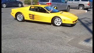 Перегон Ferrari Testarossa 1986 в США