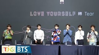 BTS(방탄소년단) 'FAKE LOVE' Press Conference -Greetings- (LOVE YOURSELF 轉 Tear, 페이크 러브, 인사말)