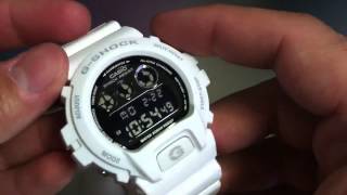 Casio G-Shock DW-6900 White Watch DW6900NB-7