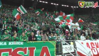 Śląsk Wrocław - Piast Gliwice 1:3 (Oprawa i Doping)