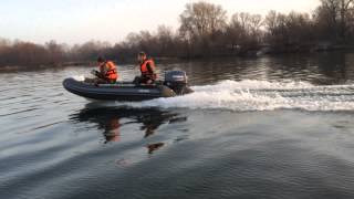 RIB Grand 370 Yamaha 40 vs Atlant 360 Suzuki DT30