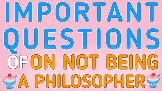 On Not Being A Philosopher | Important Questions | Robert Lynd | Class 12th | Alternative English |