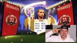 PRIME HENRY ? + 31st IN THE WORLD FUT CHAMPIONS REWARDS!! - FIFA 18 Ultimate Team