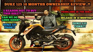 Duke 125 review after 11,000 kms | Duke 125 ten months review