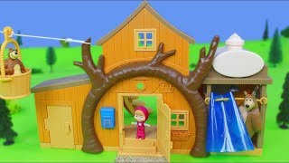 Masha ve Ayı oyuncaklar - Masha ve Ayı’dan Ayı’nın Evi - Masha and the bear toys
